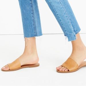 madewell boardwalk post slide sandal